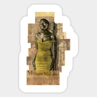 Miriam Makeba Sticker